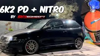 Seat Ibiza 6k2 pd + nitro !!! A minha primeira vez a andar de nitro 😱