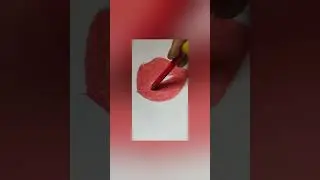 ❤❤🔥🔥#How to make peach realistic lips with colour pencil # artist# drawing # amazing work#sketch