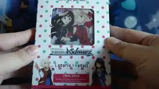 Weiss Schwarz - Lycoris Recoil Trial Deck Unboxing English Edition