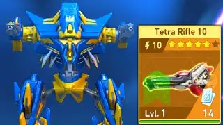 Stunner Hemlock and Ultimate Sniper Tetra Rifle 10 Gameplay - Mech Arena