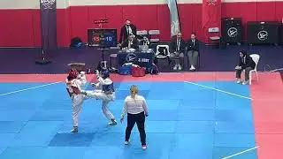 Şevval Ela Demir 🔵 -59 kg imam hatipler 1 ve 2. Round
