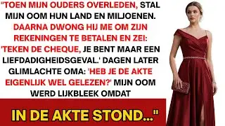 Na mijn ouders' dood stal mijn neef mijn miljoenen en behandelde mij als knecht—totdat de advocaat,