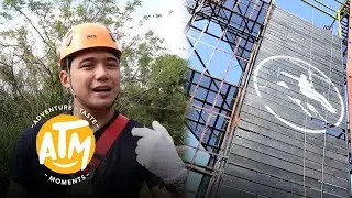 Carlo San Juan and his 60 ft. freefall experience! | Amazing Earth Online Exclusive