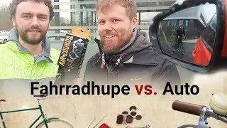 Fahrradhupe Airzound XL im Test - Sind Fahrradhupen legal?