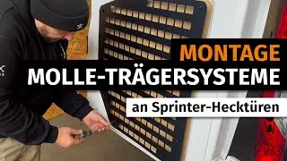 So einfach werden die ORYX-Panele z.B. an den unteren Heckt&uuml;ren eines Sprinter 907 befestigt!
