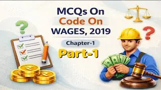 MCQs On Code on wages | Chapter 1 | Part 1