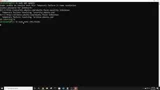 Как исправить ошибку &laquo;Невозможно определить хост&raquo; в Linux (Ubuntu)