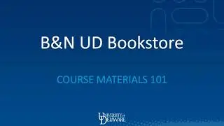 Course Materials 101