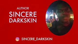 Memoirs of a average black man from Sincere Dark Skin