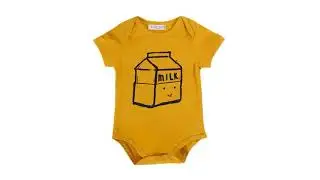 0-24M baby romper Newborn Boys Girls Baby Romper Letter milk box printed Jumpsuit Clothes Outfit bab