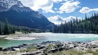 Beautiful Day | ATHABASCA FALLS | Jasper Alberta
