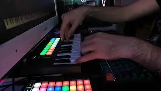 Classical Cello Tones: Improvisation with Novation Launchkey Mini & Launchpad Mini | Analog Lab V
