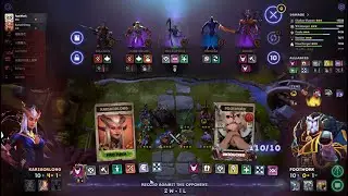 Dota Underlords - Knockout - Demon, Troll, Heartless, Knight, Healer, Vigilant, Warlock