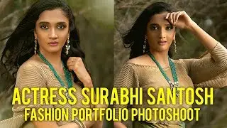 Actress Surabhi Santosh Fashion Portfolio Photoshoot