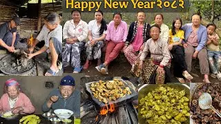 Happy New Year🎉Sapei jana lai🙏🙏#villagevlog #rurallife