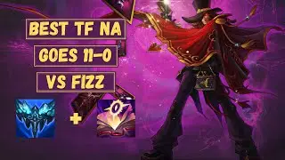 BEST TF NA [Drew IQ] 11-0 | Twisted Fate vs Fizz