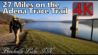 The Adena Trace Loop - Brookville Indiana - Ultralight Backpacking in 4K
