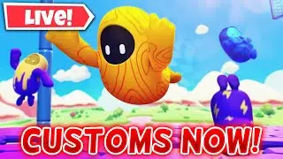 *LIVE* Fall Guys Custom Games With Viewers