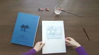 #testing liquid masking film in #watercolorpainting