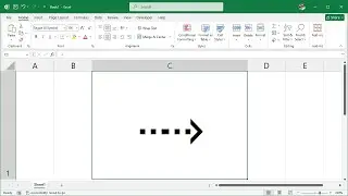 How to Add the RIGHTWARDS ARROW WITH DOTTED STEM Symbol in Excel