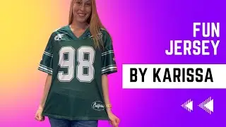 Sporty style jersey street wear