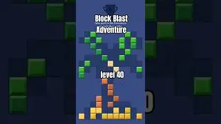 Block Blast Adventure level 40 high speed #blockblast #phonegame  #free #blockpuzzle