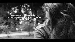 MA LEÇON DE VIE