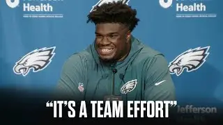 Eagles Players on Comeback Win vs Los Angeles Rams (Jordan Davis, A.J. Brown, & More)