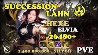 BDO - Hexe Sanctuary Elvia 26480+ Trash Yellow - Succession Lahn - PVE - 2024-04-09