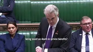 James Cartlidge MP & Mark Francois - 'Death in Service' payments