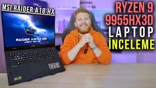 AMD, Laptopları Fethetti! MSI Raider A18 HX İncelemesi