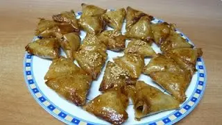 BRIOUATS DE ALMENDRA Y MIEL