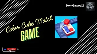Color Cube Match Game 