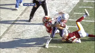 Rob Gronkowski Sheds Defenders for a 49 Yard Gain 2011 Patriots at Redskins (4K)