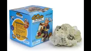Cubic Pyrite Crystal Mining Kit
