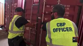 Border protection officers battle the shipping of drugs, stolen items through U.S. ports