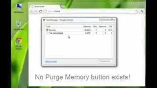 Adding Purge Memory Button in Google Chrome Task Manager