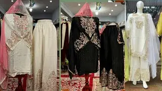 beautiful party wear suit design 😍 embroidery suit designs 🍁 Tilla work suit design 😍
