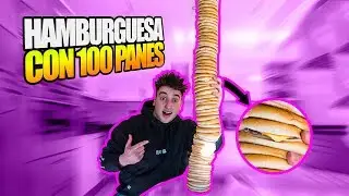 PIDIENDO UNA HAMBURGUESA CON 50 PANES!! [bytarifa]