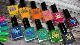 Обычные лаки. Коллекция по птичкам 2.0 от #colorflecks #обычныйлак #маникюр #уходзаруками #красота