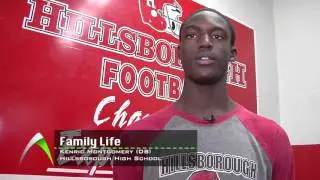 Recruiting Corner: KENRIC MONTGOMERY, Hillsborough 2018 DB