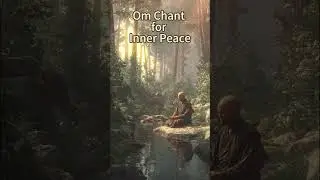 ॐ OM Chant Mantra | Monk Meditation for Inner Peace #mindfullnesspractice #omchant #peacefulchants