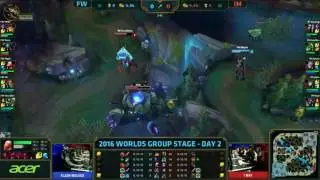 LOL S6 &mdash; FW vs IM  World Championship 2016 #Group Stage