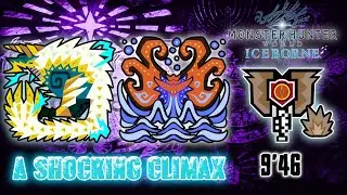 MHWorld Iceborne : A Shocking Climax | 9'46 | Solo Charge Blade