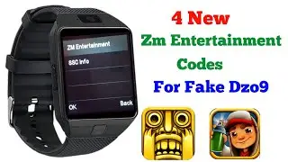 Game Code For Fake Dzo9 Smartwatch | gaming code for dzo9 #smartwatchclub #gamecodes #dz09