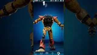 Fnaf ar edit 🔥 Wellerman (1%-100%) Sea Shanty Edit ⚡️ Security Breach Animatronics Edit #shorts