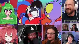 LOSER, BABY | JAX & POMNI VER. ft. ‪@tunnelberg‬ (TADC x HAZBIN HOTEL COVER) [REACTION MASH-UP]#2708