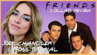 FRIENDS X MAKEUP REVOLUTION: JOEY, CHANDLER & ROSS PALETTE REVIEW & TUTORIAL | SLAVIC CHIC