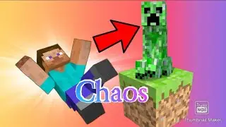 Chaos in One Block | Minecraft | Gamerz Wand YT