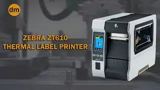 Zebra ZT610 Barcode Printer | 203 DPI, Bluetooth, USB, Ethernet & Serial Connectivity
